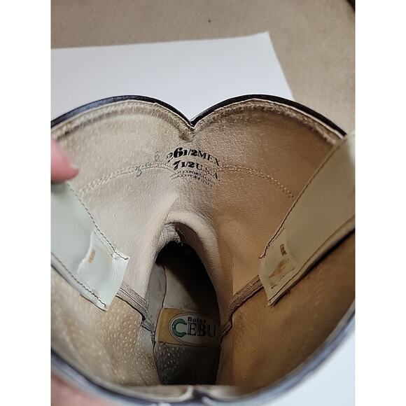 Botas Cebu Men's Boots Size 7.5 For Painting - Picture 4 of 8